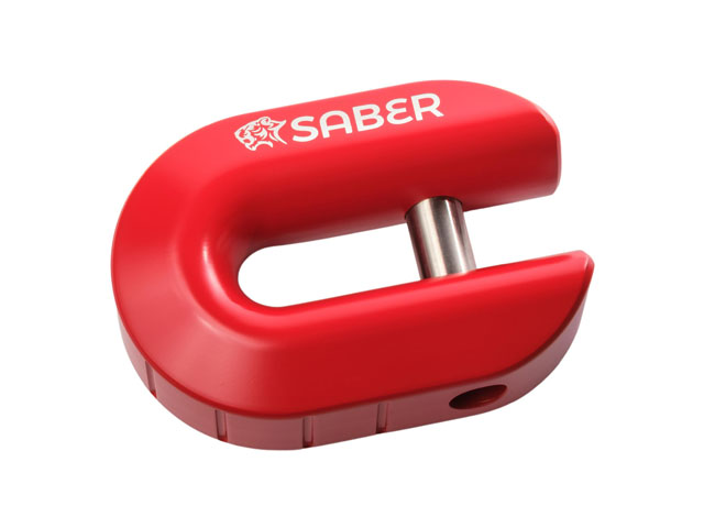 Saber OffRoad 7075 Aluminium Alloy Winch Shackle - Cerakote Red (Each) - SBR-AWSCR